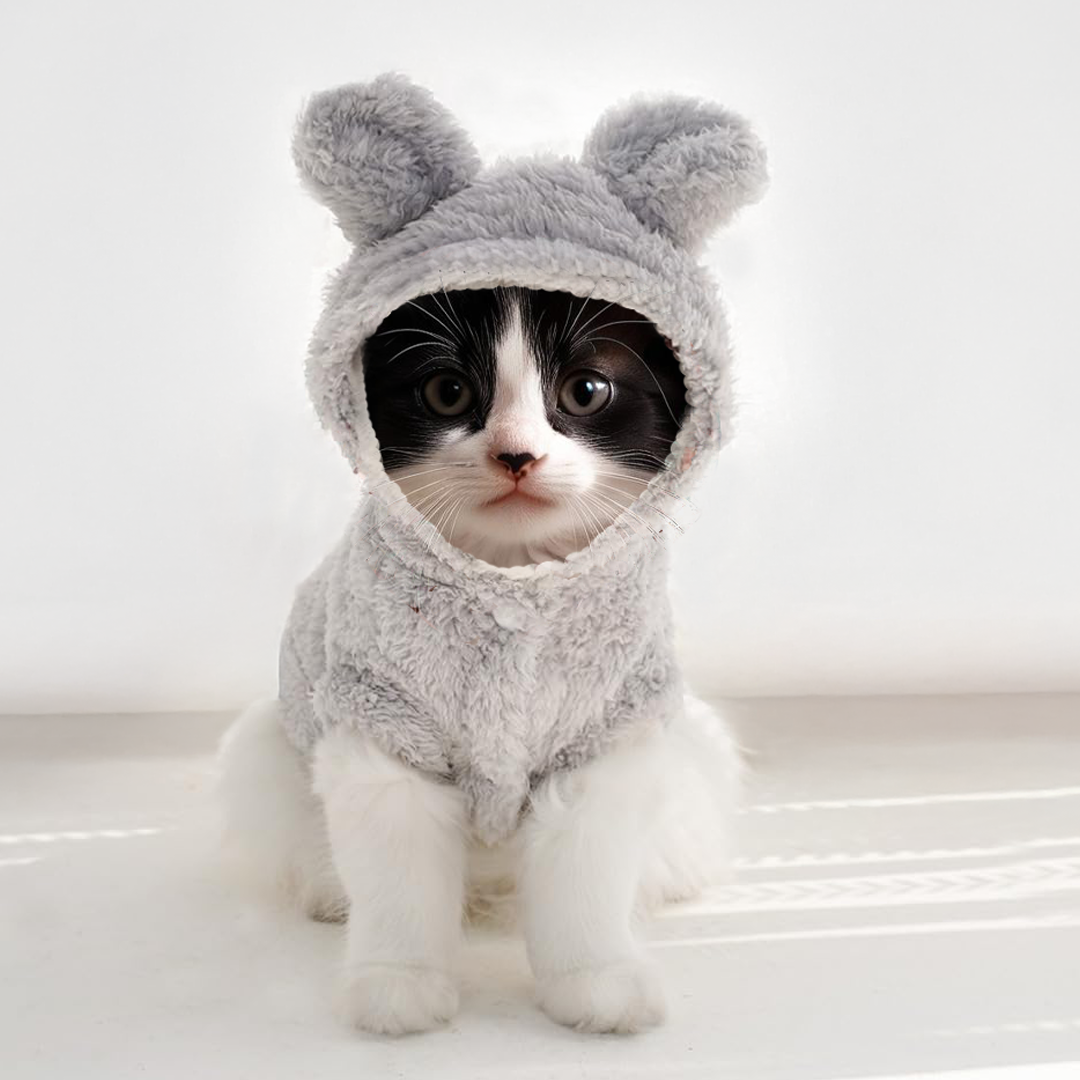 Easter Bunny Cat Outfit