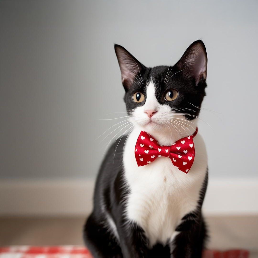 Fun Cat Bow Tie Costume